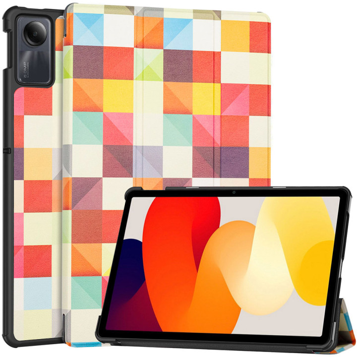 Чехол Galeo Slimline Print для Xiaomi Redmi Pad SE (2023) 11" Colour Blocks