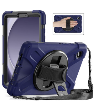 Противоударный чехол Galeo Heavy Duty для Samsung Galaxy Tab A9 8.7" SM-X110, SM-X115 Dark Blue