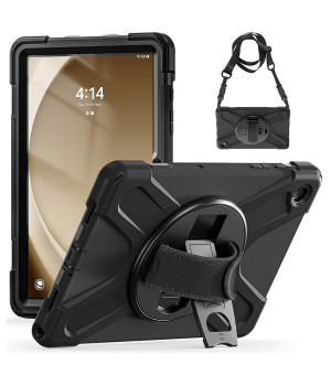 Противоударный чехол Galeo Heavy Duty для Samsung Galaxy Tab A9 Plus 11" SM-X210, SM-X216 Black
