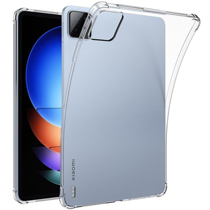 TPU чехол Galeo Anti-Shock для Xiaomi Pad 6S Pro 12.4" Transparent