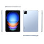 TPU чехол Galeo Anti-Shock для Xiaomi Pad 6S Pro 12.4" Transparent