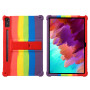 Силіконовий чохол з підставкою для Lenovo Tab P12 TB370FU / Xiaoxin Pad Pro 12.7 TB371FC Rainbow