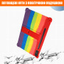 Силіконовий чохол з підставкою для Lenovo Tab P12 TB370FU / Xiaoxin Pad Pro 12.7 TB371FC Rainbow