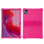 Силіконовий чохол з підставкою для Lenovo Tab M11 TB330FU / Xiaoxin Pad 2024 TB331FC Hotpink