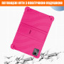Силіконовий чохол з підставкою для Lenovo Tab M11 TB330FU / Xiaoxin Pad 2024 TB331FC Hotpink