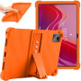 Силіконовий чохол з підставкою для Lenovo Tab M11 TB330FU / Xiaoxin Pad 2024 TB331FC Orange