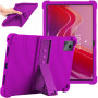 Силиконовый чехол с подставкой для Lenovo Tab M11 TB330FU / Xiaoxin Pad 2024 TB331FC Purple