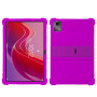 Силиконовый чехол с подставкой для Lenovo Tab M11 TB330FU / Xiaoxin Pad 2024 TB331FC Purple
