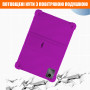Силиконовый чехол с подставкой для Lenovo Tab M11 TB330FU / Xiaoxin Pad 2024 TB331FC Purple