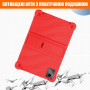 Силиконовый чехол с подставкой для Lenovo Tab M11 TB330FU / Xiaoxin Pad 2024 TB331FC Red