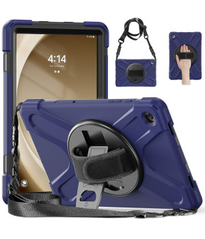 Противоударный чехол Galeo Heavy Duty для Samsung Galaxy Tab A9 Plus 11" SM-X210, SM-X216 Dark Blue