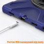 Протиударний чохол Galeo Heavy Duty для Samsung Galaxy Tab A9 Plus 11" SM-X210, SM-X216 Dark Blue