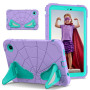 Детский противоударный чехол для Samsung Galaxy Tab A9 8.7" SM-X110, X115 Galeo Spider Purple/Mint