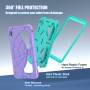 Детский противоударный чехол для Samsung Galaxy Tab A9 8.7" SM-X110, X115 Galeo Spider Purple/Mint