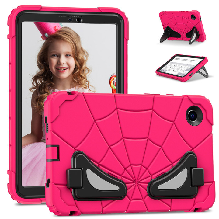 Дитячий протиударний чохол для Samsung Galaxy Tab A9 8.7" SM-X110, X115 Galeo Spider Hotpink/Black
