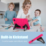 Дитячий протиударний чохол для Samsung Galaxy Tab A9 8.7" SM-X110, X115 Galeo Spider Hotpink/Black