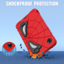 Детский противоударный чехол для Samsung Galaxy Tab A9 8.7" SM-X110, X115 Galeo Spider Red/Black