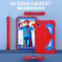 Дитячий протиударний чохол для Samsung Galaxy Tab A9 8.7" SM-X110, X115 Galeo Spider Red/Blue
