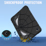 Детский противоударный чехол для Samsung Galaxy Tab A9 Plus SM-X210, X216 Galeo Spider Black