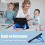 Детский противоударный чехол для Samsung Galaxy Tab A9 Plus SM-X210, X216 Galeo Spider Black/Blue