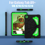 Детский противоударный чехол для Samsung Galaxy Tab A9 Plus SM-X210, X216 Galeo Spider Black/Green