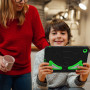 Детский противоударный чехол для Samsung Galaxy Tab A9 Plus SM-X210, X216 Galeo Spider Black/Green