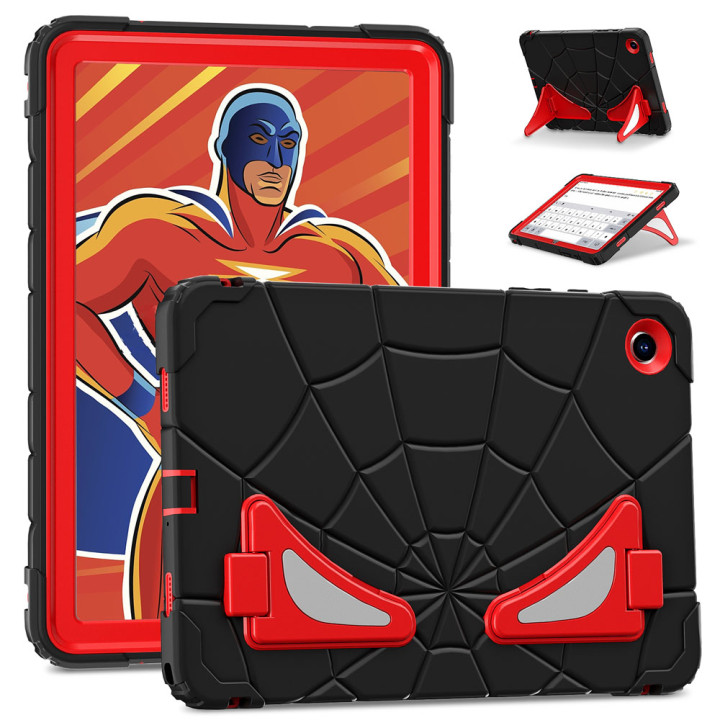 Детский противоударный чехол для Samsung Galaxy Tab A9 Plus SM-X210, X216 Galeo Spider Black/Red