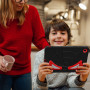 Детский противоударный чехол для Samsung Galaxy Tab A9 Plus SM-X210, X216 Galeo Spider Black/Red