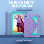 Дитячий протиударний чохол для Samsung Galaxy Tab A9 Plus SM-X210, X216 Galeo Spider Purple/Mint