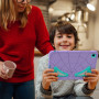 Дитячий протиударний чохол для Samsung Galaxy Tab A9 Plus SM-X210, X216 Galeo Spider Purple/Mint