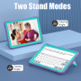 Дитячий протиударний чохол для Samsung Galaxy Tab A9 Plus SM-X210, X216 Galeo Spider Purple/Mint