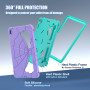 Дитячий протиударний чохол для Samsung Galaxy Tab A9 Plus SM-X210, X216 Galeo Spider Purple/Mint