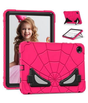 Детский противоударный чехол для Samsung Galaxy Tab A9 Plus SM-X210, X216 Galeo Spider Hotpink/Black