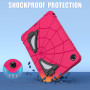 Детский противоударный чехол для Samsung Galaxy Tab A9 Plus SM-X210, X216 Galeo Spider Hotpink/Black