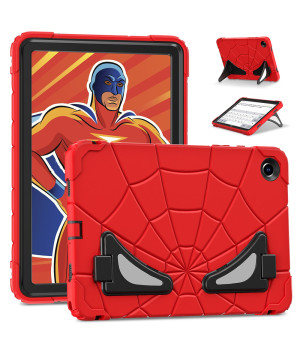 Детский противоударный чехол для Samsung Galaxy Tab A9 Plus SM-X210, X216 Galeo Spider Red/Black