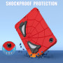 Детский противоударный чехол для Samsung Galaxy Tab A9 Plus SM-X210, X216 Galeo Spider Red/Black