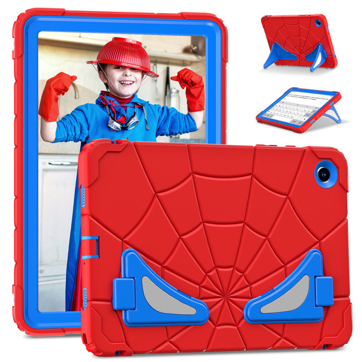 Детский противоударный чехол для Samsung Galaxy Tab A9 Plus SM-X210, X216 Galeo Spider Red/Blue