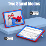Детский противоударный чехол для Samsung Galaxy Tab A9 Plus SM-X210, X216 Galeo Spider Red/Blue