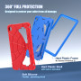 Детский противоударный чехол для Samsung Galaxy Tab A9 Plus SM-X210, X216 Galeo Spider Red/Blue