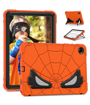 Детский противоударный чехол для Samsung Galaxy Tab A9 Plus SM-X210, X216 Galeo Spider Orange/Black