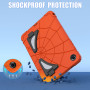 Детский противоударный чехол для Samsung Galaxy Tab A9 Plus SM-X210, X216 Galeo Spider Orange/Black