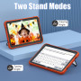 Детский противоударный чехол для Samsung Galaxy Tab A9 Plus SM-X210, X216 Galeo Spider Orange/Black