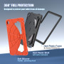 Детский противоударный чехол для Samsung Galaxy Tab A9 Plus SM-X210, X216 Galeo Spider Orange/Black
