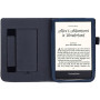 Чохол Galeo Vertical Leather Stand для Pocketbook 606, 616, 617, 618, 627, 628, 632, 633 Navy Blue