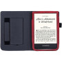 Чохол Galeo Vertical Leather Stand для Pocketbook 606, 616, 617, 618, 627, 628, 632, 633 Red