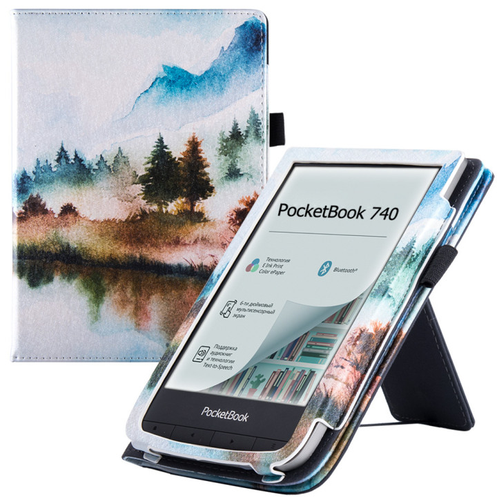 Чохол Galeo Vertical Leather Stand для Pocketbook 740 Inkpad 3 / Color / Pro Landscape