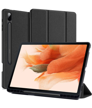 Чехол DUX DUCIS Domo with S Pen Holder для Samsung Galaxy Tab S7 FE / S7 Plus / S8 Plus Black