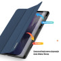 Чехол DUX DUCIS Domo with S Pen Holder для Samsung Galaxy Tab S7 FE / S7 Plus / S8 Plus Dark Blue
