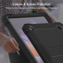 Противоударный чехол Galeo Defender для Samsung Galaxy Tab A9 Plus 11" SM-X210, SM-X216 Black