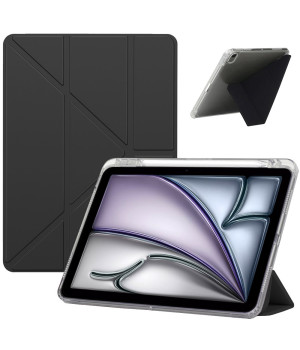 Чехол ZOYU Y-Type with Pencil Holder для Apple iPad Air 11 (2024/2025), Pad Air 4/5 10.9" Black